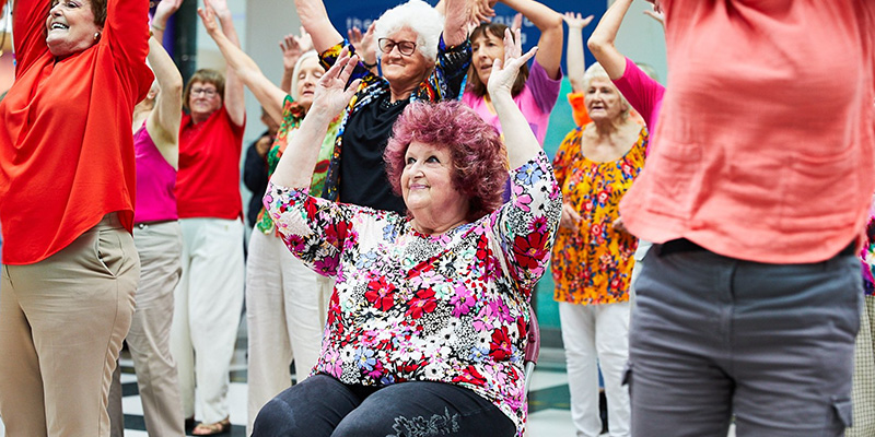 People dancing